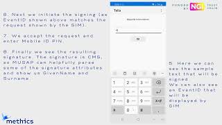 MUSAP  Enabling Finnish SIM based Mobile ID Mobiilivarmenne with enduserapp  demo video [upl. by Hairas]