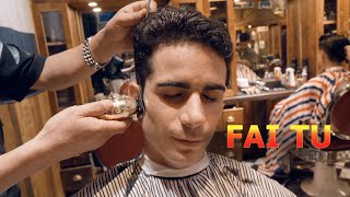 ASMR LASCIO FARE i CAPELLI al BARBIERE CINESE con Massaggino Finale [upl. by Oberheim76]