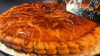 Galette des rois à la frangipane Recette facile  ÉPIPHANIE [upl. by Drapehs]