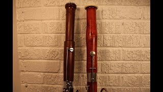 German and French bassoon comparison [upl. by Jensen]