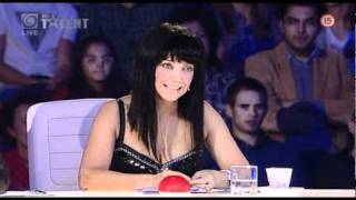 Lianka Olahová  Semifinále  Česko Slovensko má talent 2010 [upl. by Jopa]