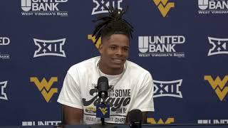 WVU Football  Aug 19 Jahiem White [upl. by Shinberg660]