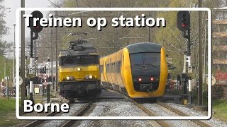 Treinen op station Borne [upl. by Aseiram460]