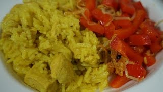 Curry Reis mit knackigem Gemüse [upl. by Middendorf]