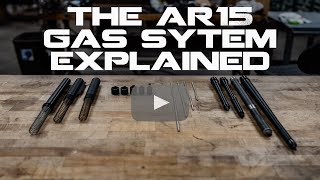 Explaining The Gas System On An AR15 [upl. by Barncard963]