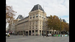 Magasins Reunis en la Plaza de la República de París 18651867 Gabriel Davioud [upl. by Sivartal913]