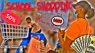 VLOGTOBER DAY 22  SCHOOL SHOPPING  OUR FIRST TIME TRYING DQ [upl. by Marena]