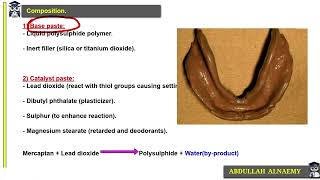 Dental Material \ LEC 8 \ Elastomeric impression materials المواد السنية طب اسنان مرحلة ثانية [upl. by Janeczka113]