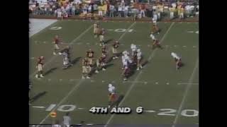 Miami vs FSU 1991 Horace Copeland [upl. by Eissak]