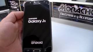 Hard Reset Samsung Galaxy J5 SMJ500 Modo de FábricaBorrar Todo [upl. by Amiaj]