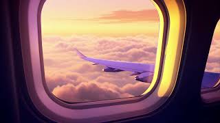 Airplane Flight Sound  Fall asleep within 2 minutes  Jet Plane White Noise  Study Sleep Relax [upl. by Aztin]