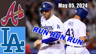 Atlanta braves vs Los Angeles Dodgers 050524 GAME HIGHLIGHTS  MLB Season 2024  MLB Highlights [upl. by Otsirc]