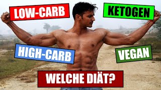 Welche DIÄT ist die BESTE LowCarb Ketogen oder High Carb [upl. by Brinn]