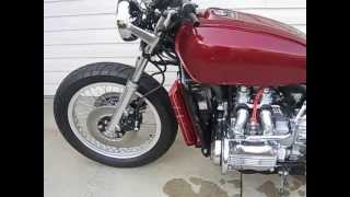 GL1000 Goldwing Straight Pipes [upl. by Terry]