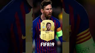 MESSİ FİFA GEÇMİŞİ FİFA 10  FC 25 messi fifa [upl. by Tabor]