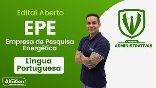 Concurso EPE  Empresa de Pesquisa Energética  Analista  Aula de Português  Verbos  AlfaCon [upl. by Lucias713]