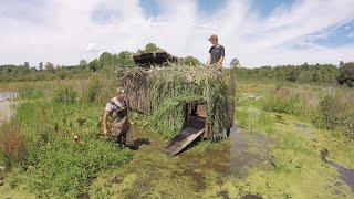 Duck Blind Build Improvements Part 7 [upl. by Sumaes]