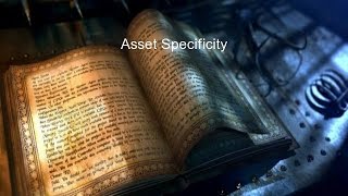 Asset Specificity [upl. by Odnomar625]