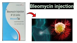 Bleomycin injection ip 15 units [upl. by Alegnat]