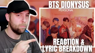 Dionysus  BTS English Lyric Breakdown REACTION  Metal Music Fan Reaction [upl. by Anaej]