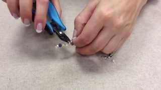 HowTo Attach a Clasp To A Bracelet Or Necklace  Bead House at Burhouse Limited [upl. by Deeas444]