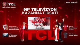 98quot Dev Televizyon Kazandıran Büyük TCL Coşkusu [upl. by Esoj]