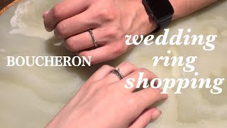 【VLOG】ブシュロンで結婚指輪を購入した日💍♡キャトルクルドパリ [upl. by Hahcim]