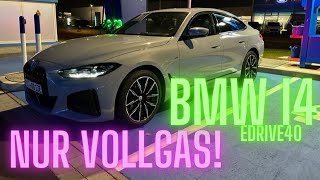 BMW i4 eDrive40 NUR VOLLGAS [upl. by Grekin]