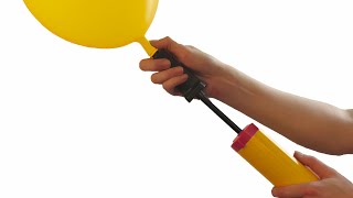 EZ BALLOON PUMP  AIR BALLOON INFLATOR  CREATIVE BALLOONS MFG [upl. by Barbarese174]