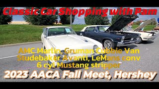 A Little Different Cars For Sale at 2023 AACA Fall Meet Hershey aaca [upl. by Nylesor]