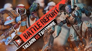 6000 POINTS Astra Militarum vs T’au  Warhammer 40k Battle Report [upl. by Newell]