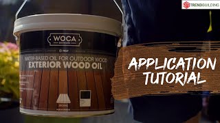 WOCA Exterior Wood Oil [upl. by Bertine]