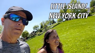 We Went to Little Island New York City  A Cool Little Island  With a Stop at Market 57 [upl. by Tynan]