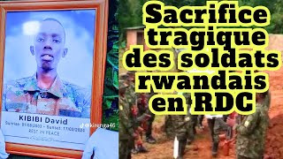 Le sacrifice tragique des soldats rwandais en RDC pour les intérêts personnels de Kagame [upl. by Laynad]