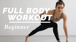 Full Body Workout für Beginner  No Equipment  mit Warm Up amp Cool Down  DAY 1 [upl. by Narra750]