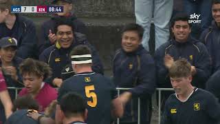 Secondary Schools Rugby Auckland Grammar v Kings College Full Game 2021 [upl. by Alethea]