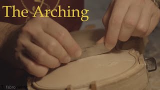 MAKING A VIOLIN  The ARCHING  Step 05  Amati Model [upl. by Nagaem]