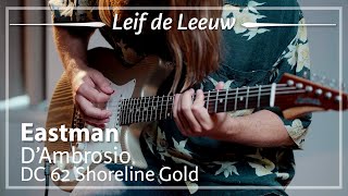 Eastman DAmbrosio DC 62 Shoreline Gold played by Leif de Leeuw  Demo [upl. by Paehpos]