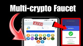 Earn Free Cryptocurrency with This Multi Crypto Faucet [upl. by Itnavart]