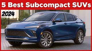 Consumer Reports’ 5 Best Subcompact SUVs 2024 [upl. by Oned775]