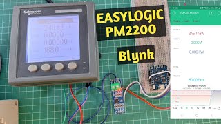 EP106 สอนใช้งาน ESP8266 อ่านค่า Power Meter PM2200 ส่งค่าไปที่ Blynk  ESP8266 Read PM2200 To Blynk [upl. by Suivatnod]