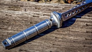 Making Jagdkommando Knife without a lathe or CNC machine Part 2 [upl. by Polito438]