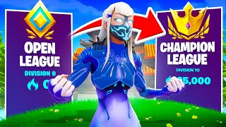 Grinding Arena to CHAMPIONS LEAGUE in Fortnite Season 2 [upl. by Elysha695]