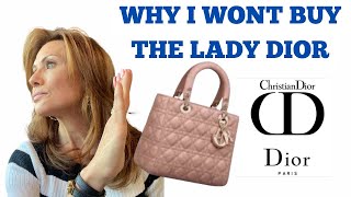 My honest opinion of the Lady Dior Handbag [upl. by Teiv]