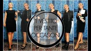 Come usare un tubino nero per mille occasioni  Lilysilk Little Black Dress CollabOMBRETTA [upl. by Ploch]