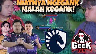 TEAM LIQUID GABISA DI GANK  TERLALU RAPIH  LIQUID VS GEEK MATCH 1  MPL S14 [upl. by Rede865]