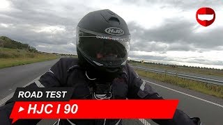 HJC I90 Review and Road Test  ChampionHelmetscom [upl. by Hartley]