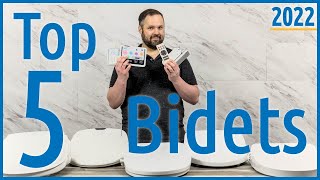 Top 5 Best Bidet Seats 20222023  BB1000 Swash 1400 EcoNova Cascade 3000 TOTO S550e [upl. by Airetal]