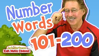 Number Words  101200  Jack Hartmann [upl. by Effie]