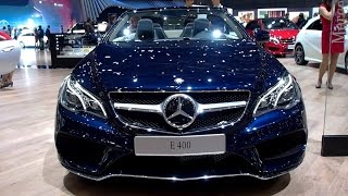 2015 MercedesBenz E400 Cabriolet  Exterior and Interior Walkaround [upl. by Rodmann89]